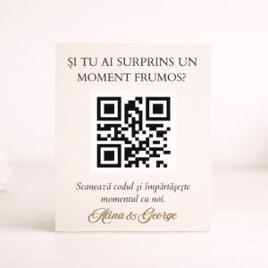 Album Digital QR pentru orice Eveniment
