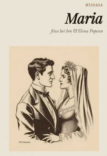 Invitație online nuntă ziar vintage elegantă 2 wedding-chronicle-2