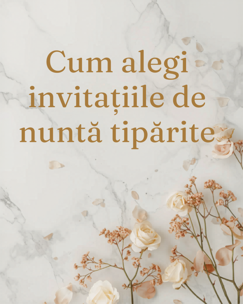Elegant Wedding Invitation with Blush Flowers