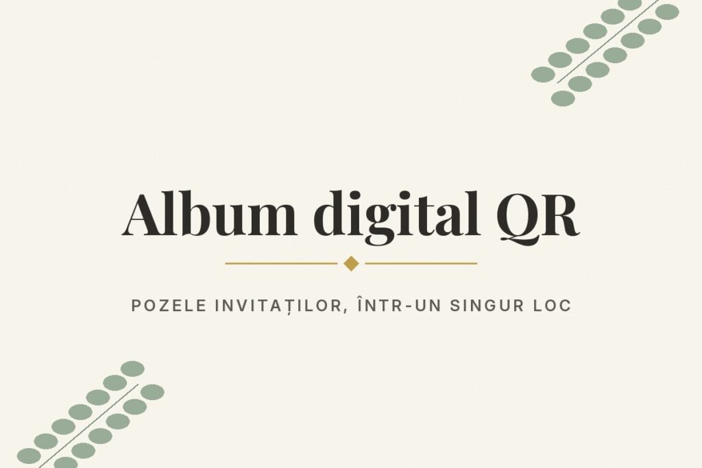 album digital QR – ghid complet pentru nuntă și botez