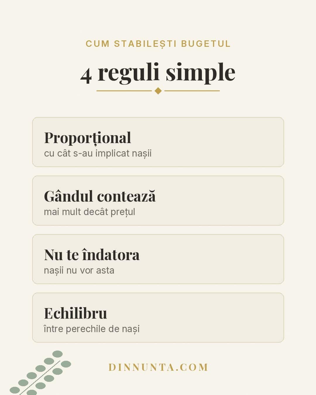 Cadouri pentru nași – principii pentru stabilirea bugetului